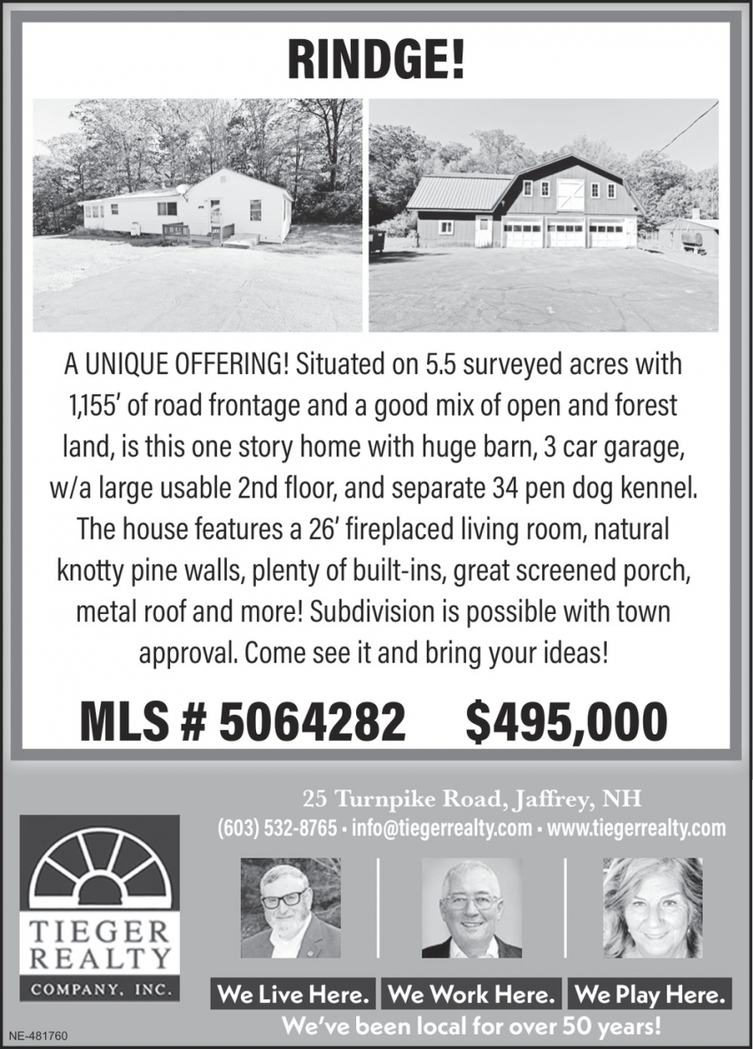 Tieger Realty Co., Inc.