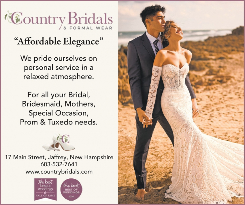 Country Bridals & Formal Wear