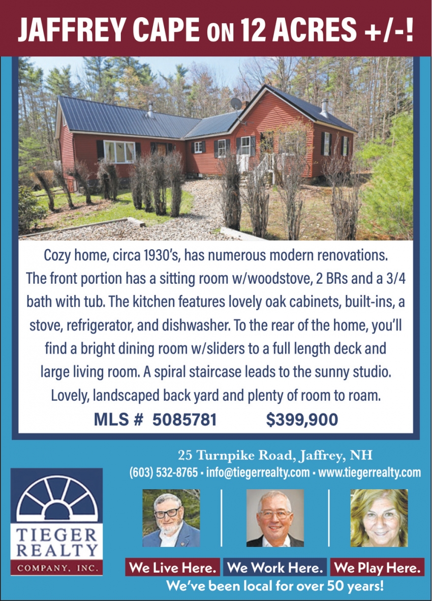 Tieger Realty Co., Inc.