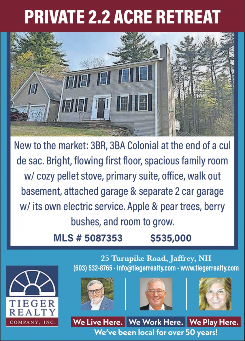 Tieger Realty Co., Inc.