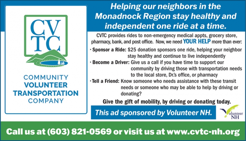 Community Volunteer Transportation Company