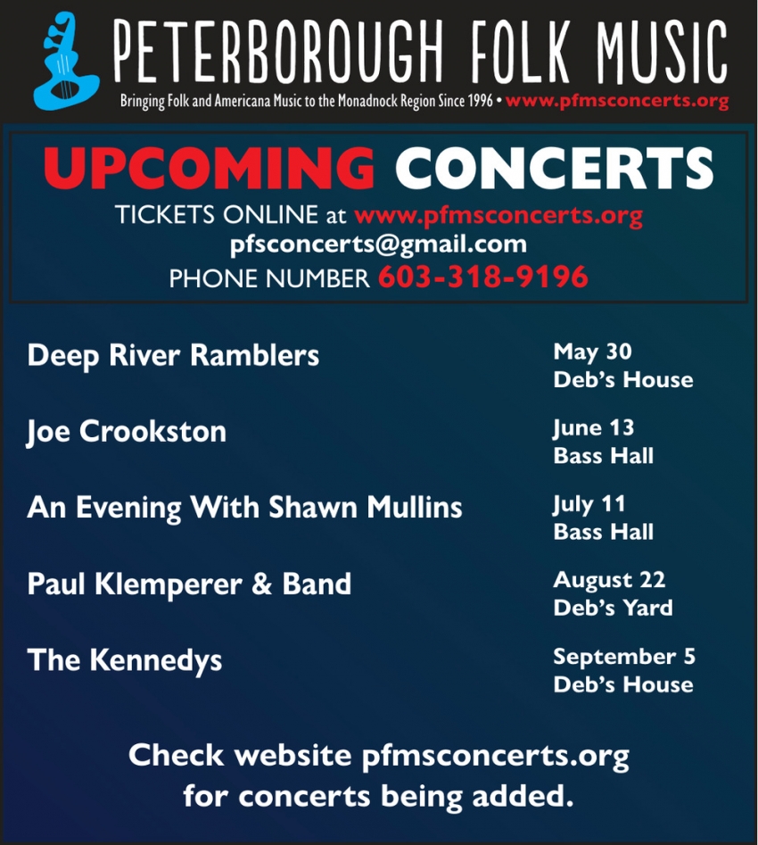 Peterborough Folk Music