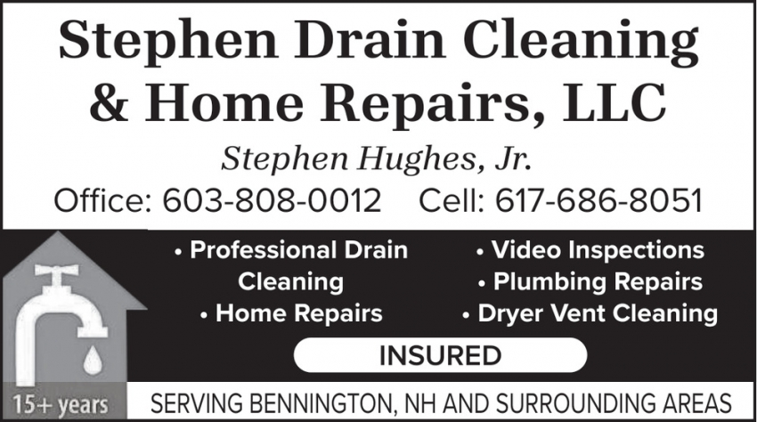 Stephen Drain Cleaning & Home Repairs, LLC