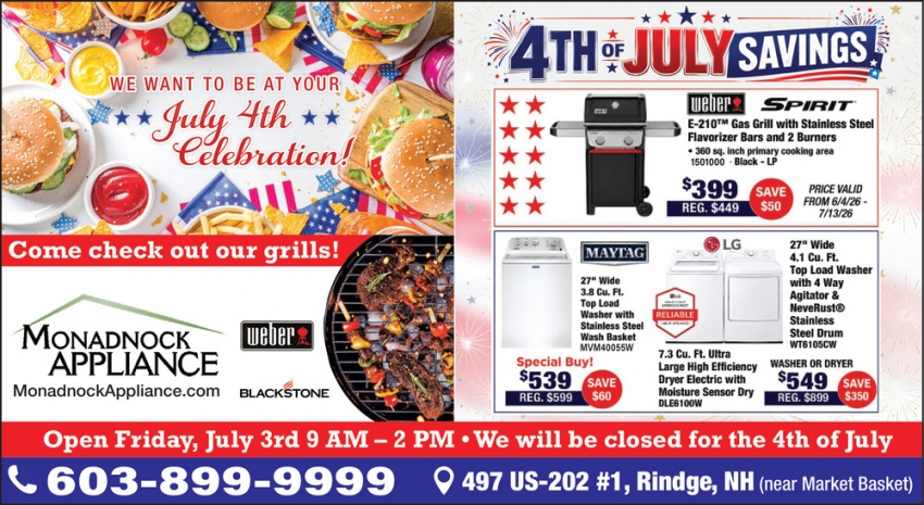 Monadnock Appliance
