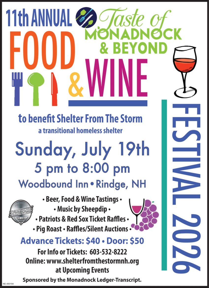 Food & Wine Festival (July 19, 2026)