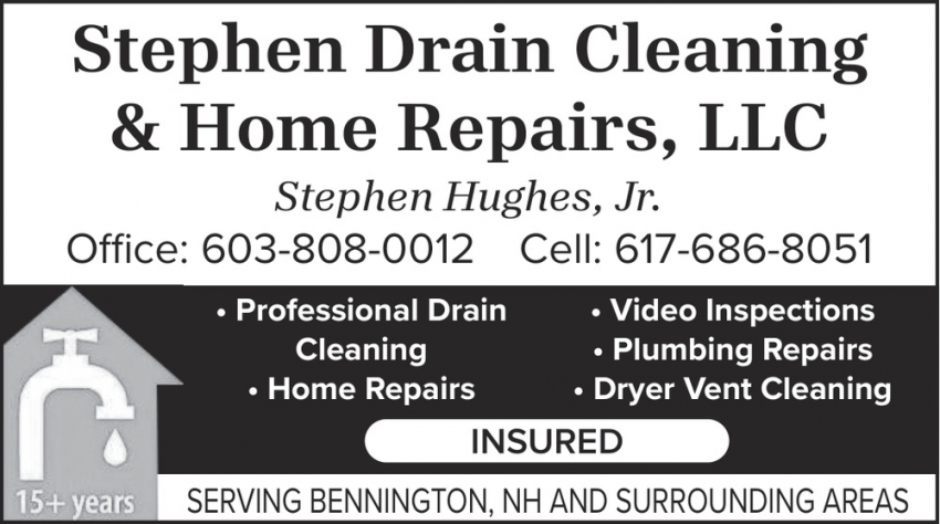 Stephen Drain Cleaning & Home Repairs, LLC