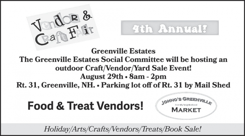The Greenville Estates Social Committee