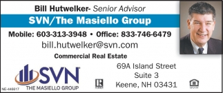 SVN/The Masiello Group: Bill Hutwelker