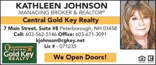 Central Gold Key Realty: Kathleen Johnson
