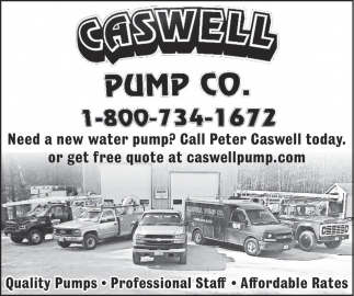 Caswell Pump Co