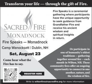 Sacred Fire Monadnock