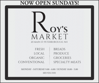 Roy's Market