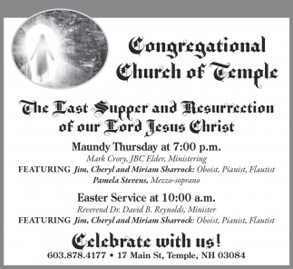 The Congregational Church Of Temple