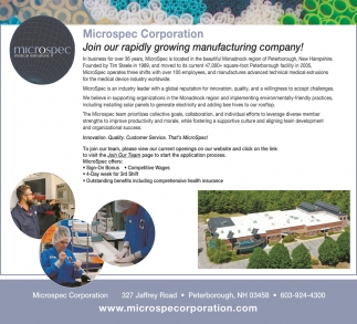 Microspec Corporation