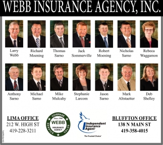 Coverage - Service - Value, Webb Insurance Agency, Inc ...