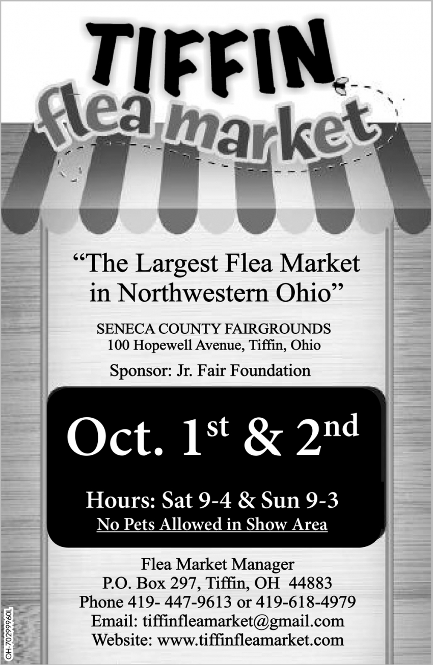 The Largest Flea Market in Northwestern Ohio, Tiffin Flea Market