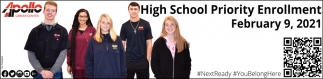 High School Priority Enrollment