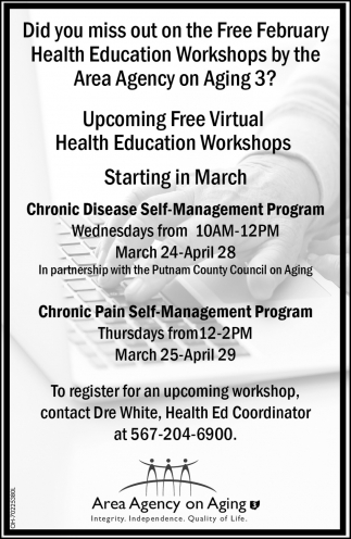 Free February Health Education Workshops