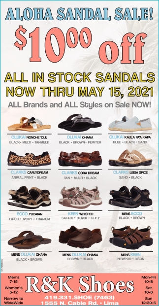 Aloha Sandal Sale!