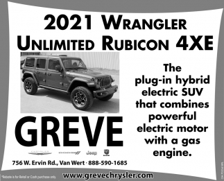 2021 Wrangler Unlimited Rubicon 4xE