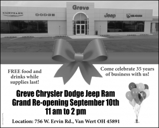 Grand Re-Opening 