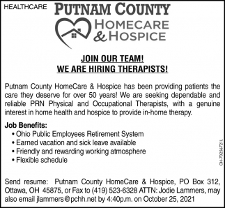 We Are Hiring Therapists!