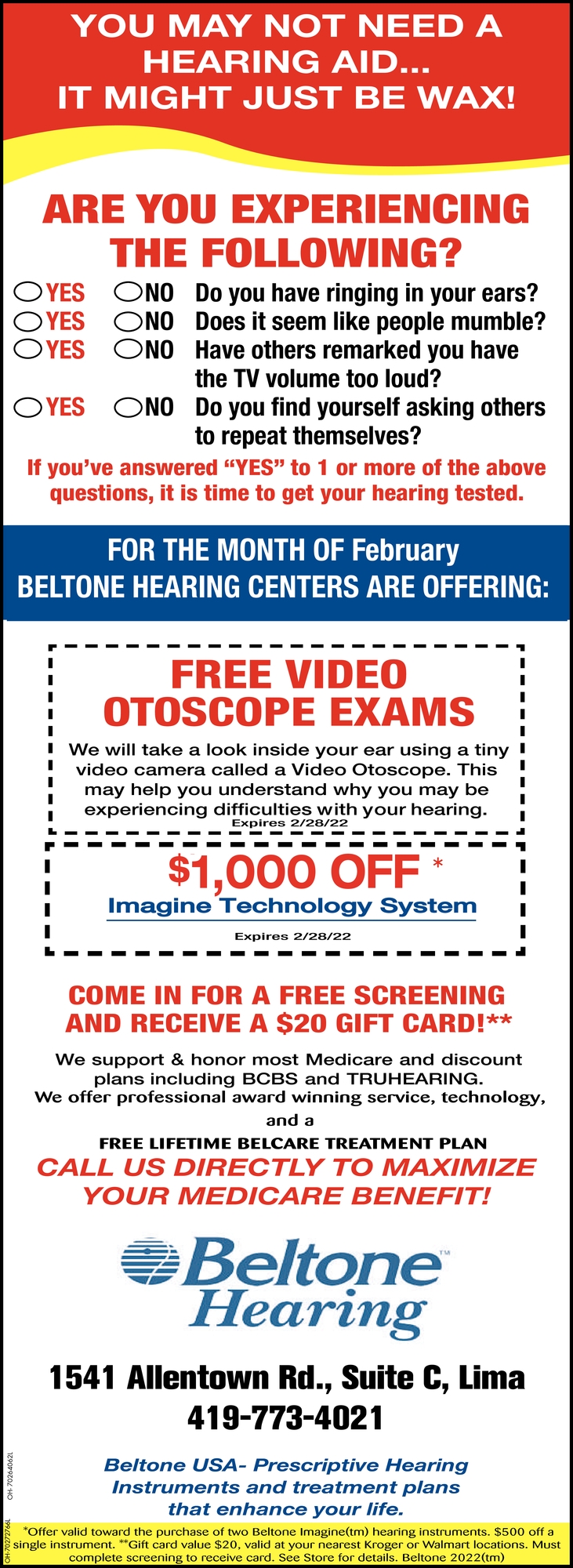 Free Video Otoscope Exams