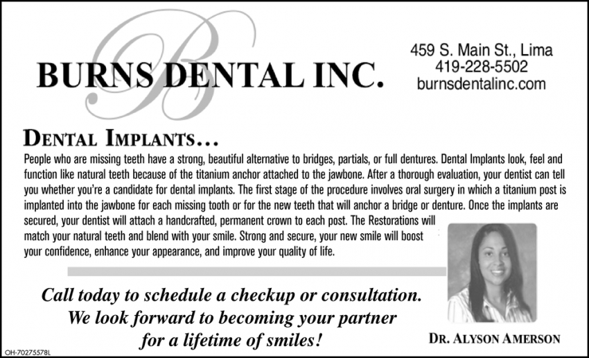 Dental Implants...
