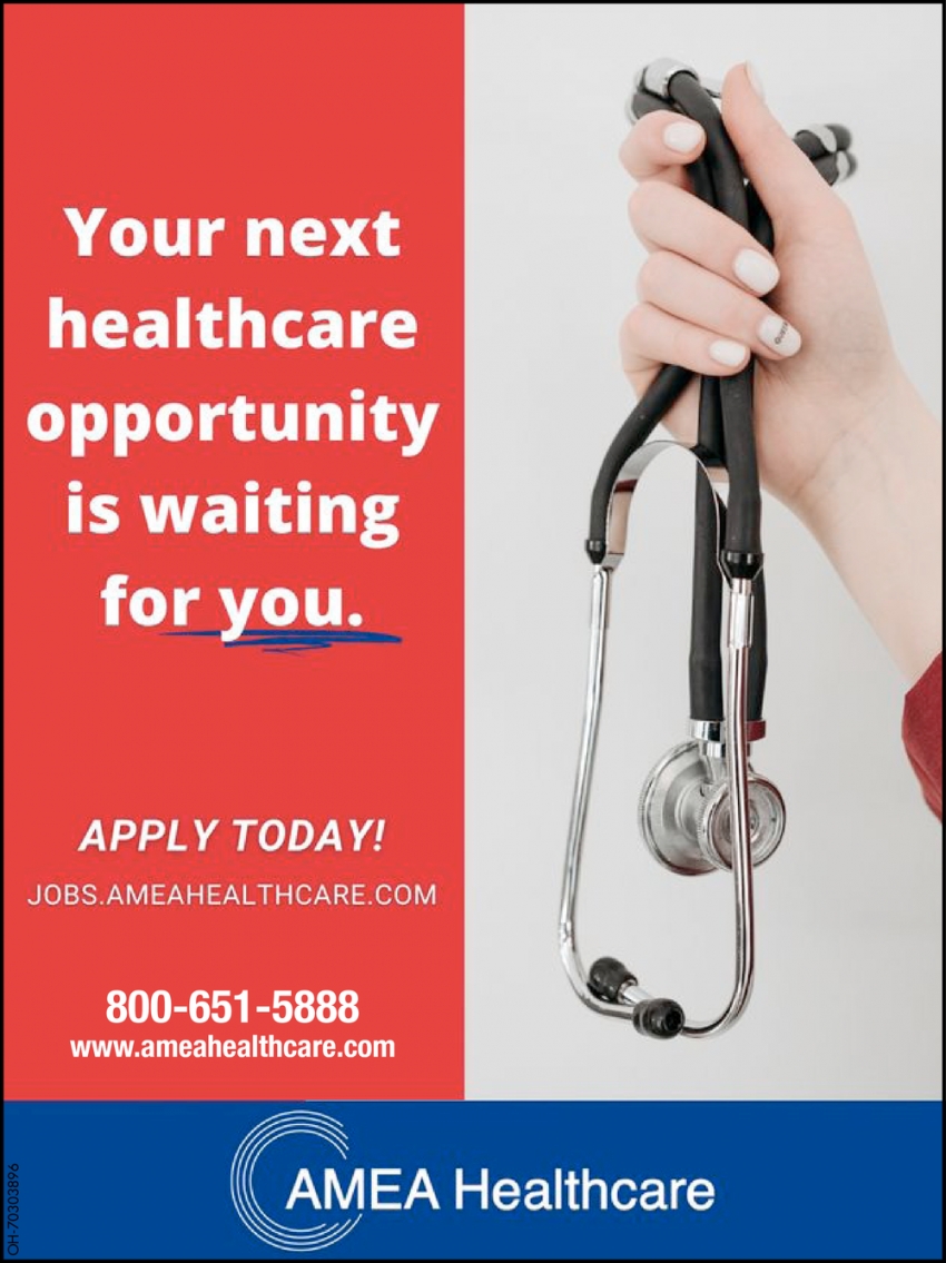 Your Healthcare Opportunity Is Waiting For You