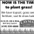 Now Is the Time to Plant Grass!