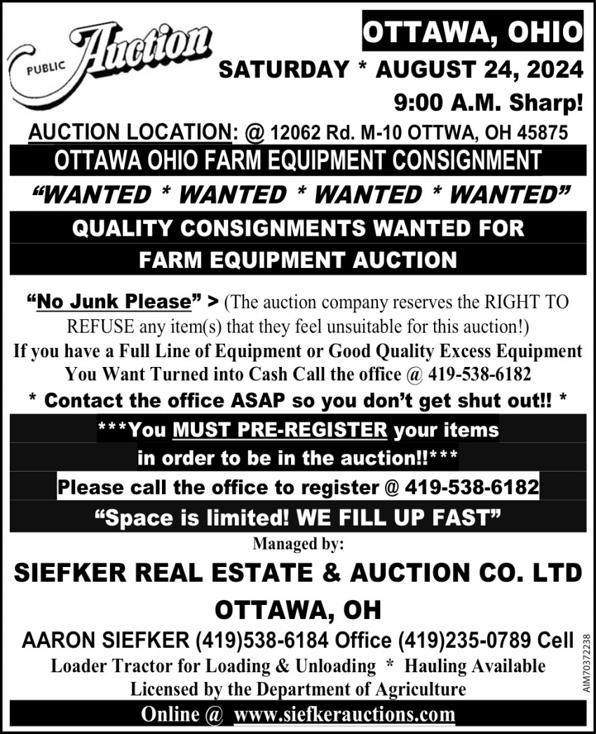 Siefker Real Estate & Auction Co. LTD