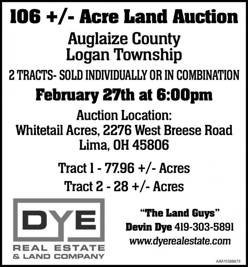 DYE Real Estate Auction