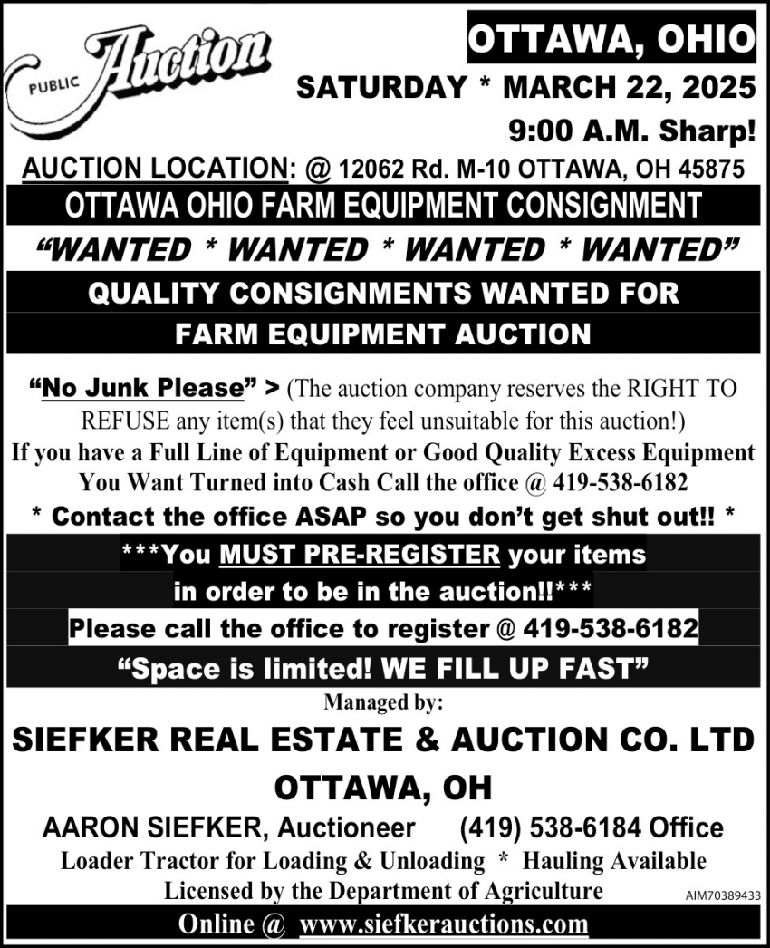 Siefker Real Estate & Auction Co. LTD