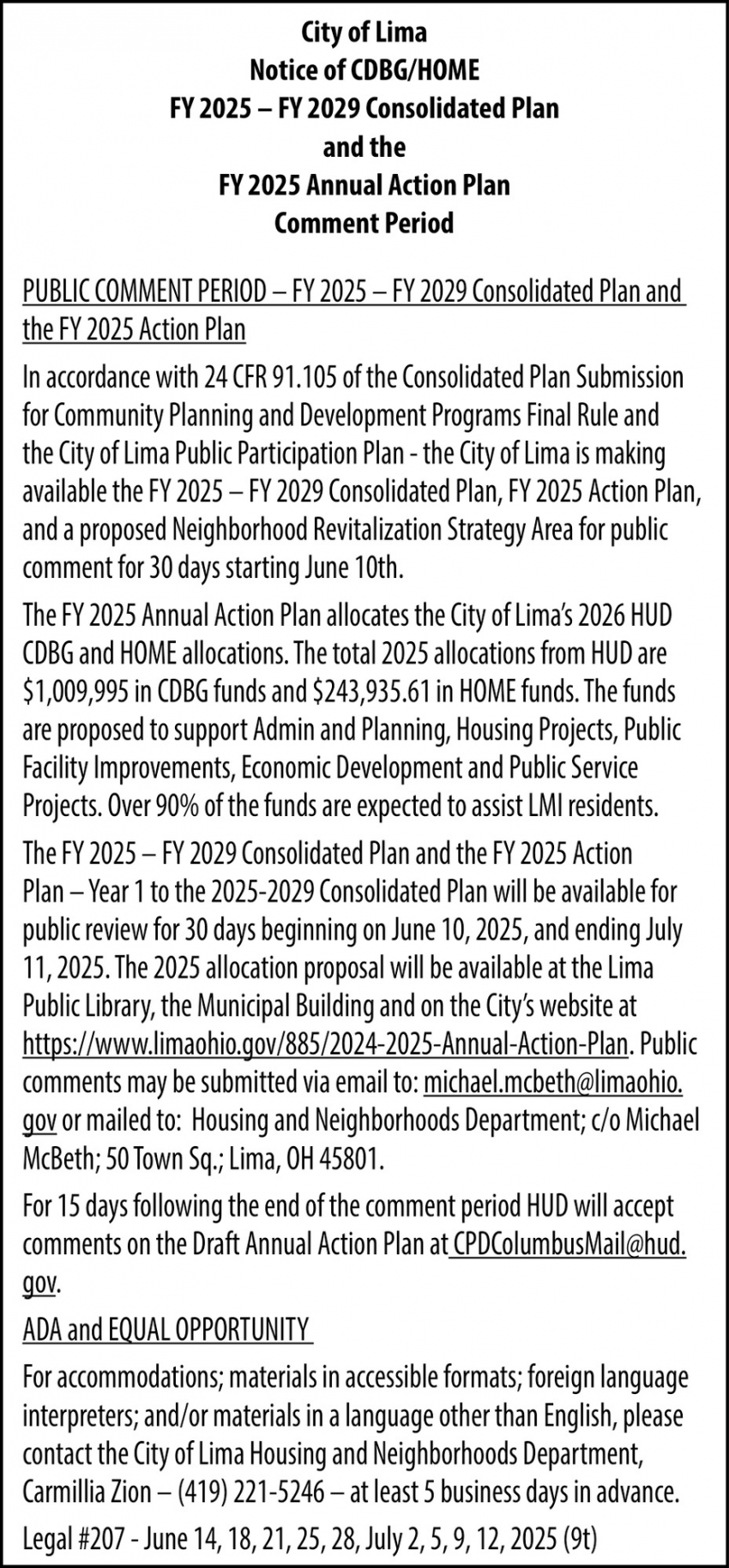 City of Lima