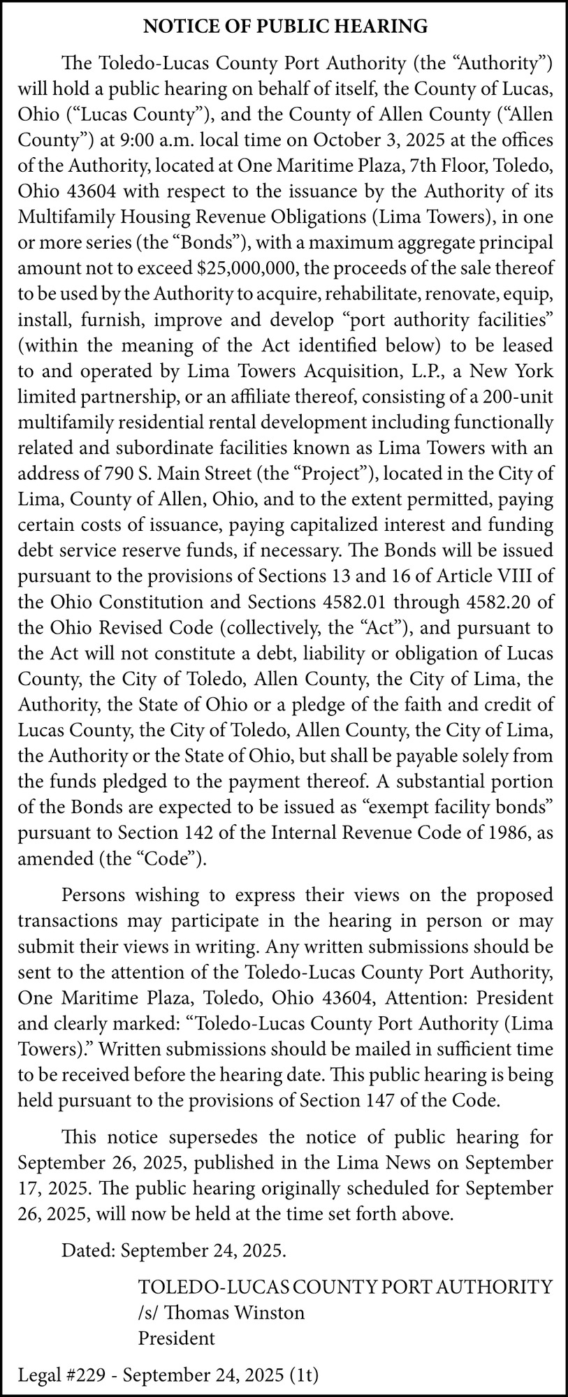 Toledo-Lucas County Port Authority