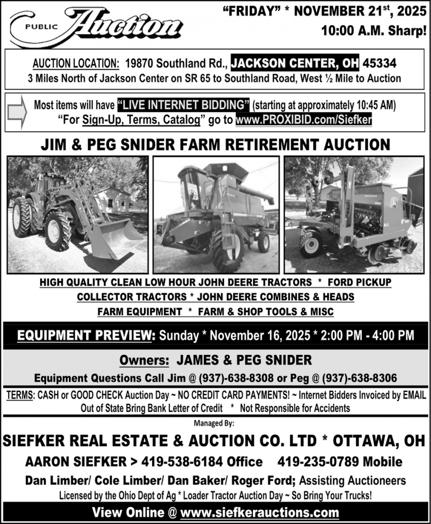 Siefker Real Estate & Auction Co. LTD