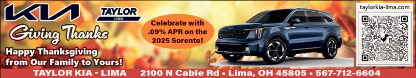 Taylor Kia of Lima