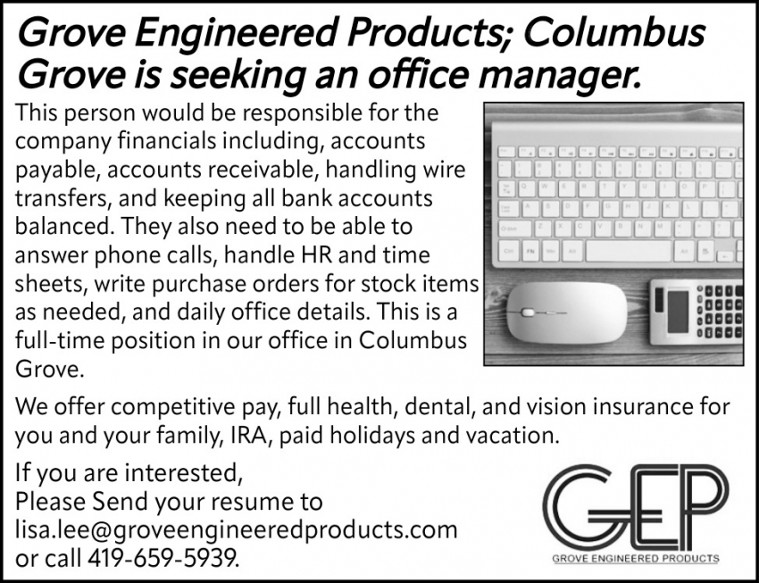 GEP - Grove Engineered Products
