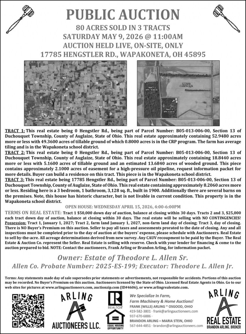 Arling Evers Auctioneers