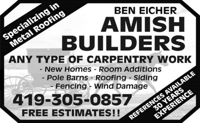 Ben Eicher Amish Builders