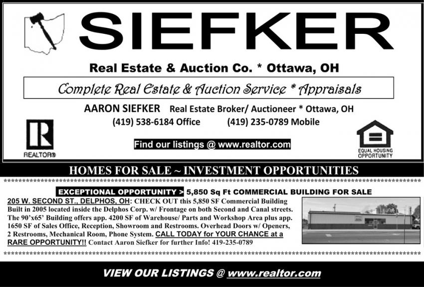Siefker Real Estate & Auction Co. LTD