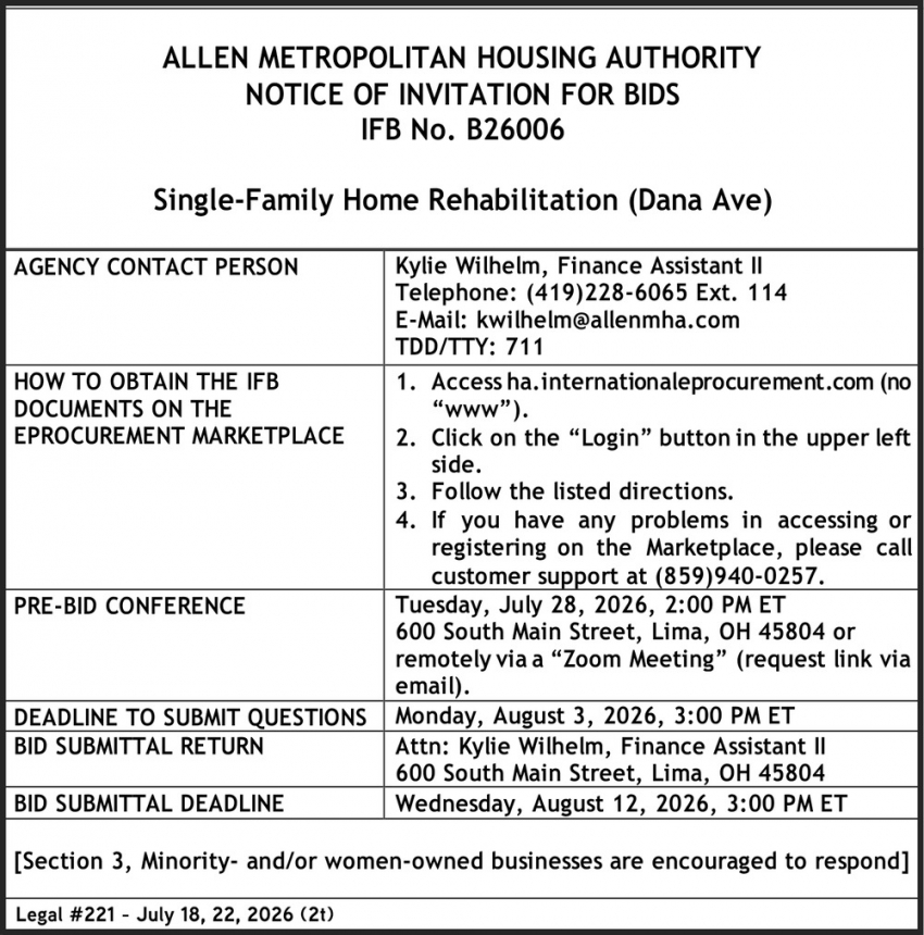 Allen Metropolitan Housing Authority