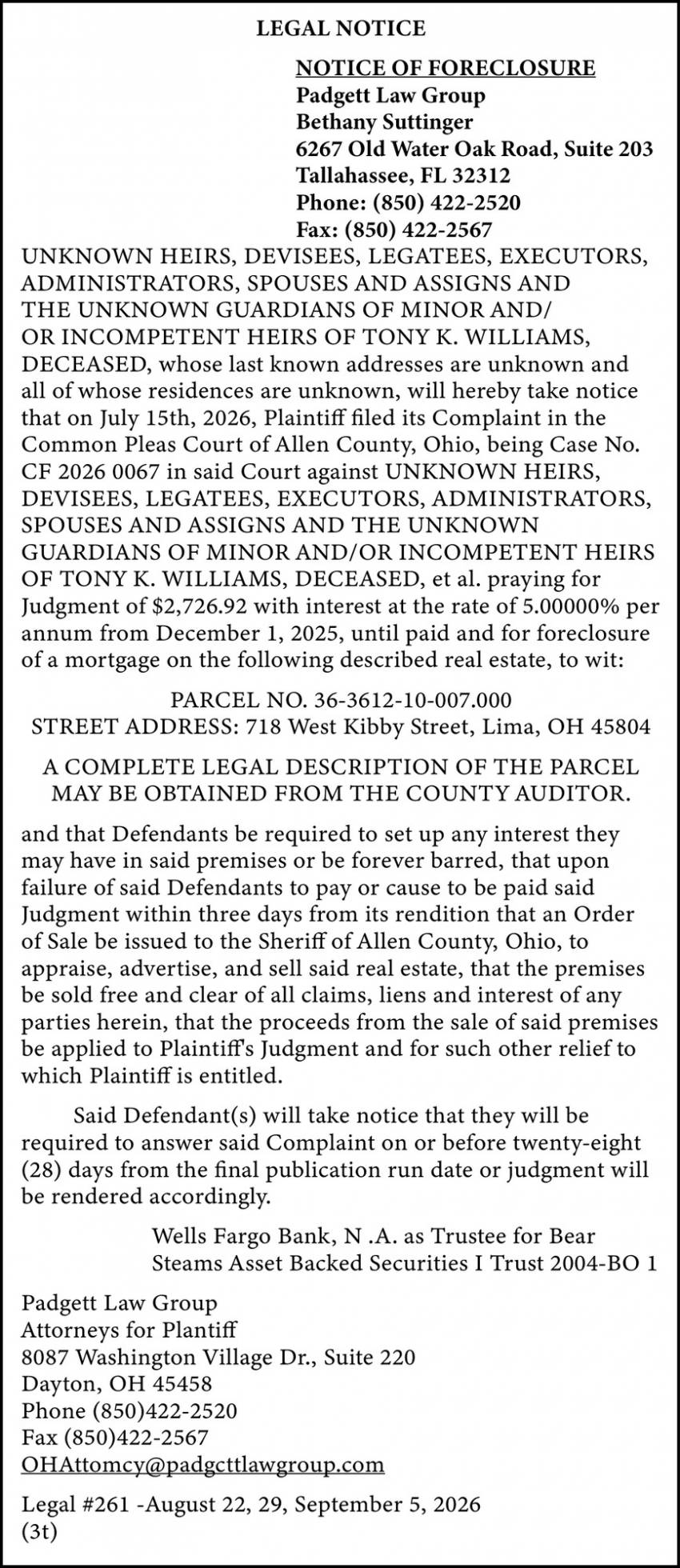Padgett Law Group