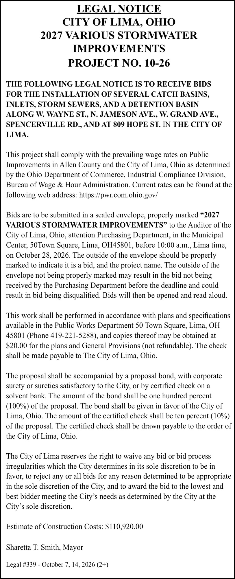 City of Lima