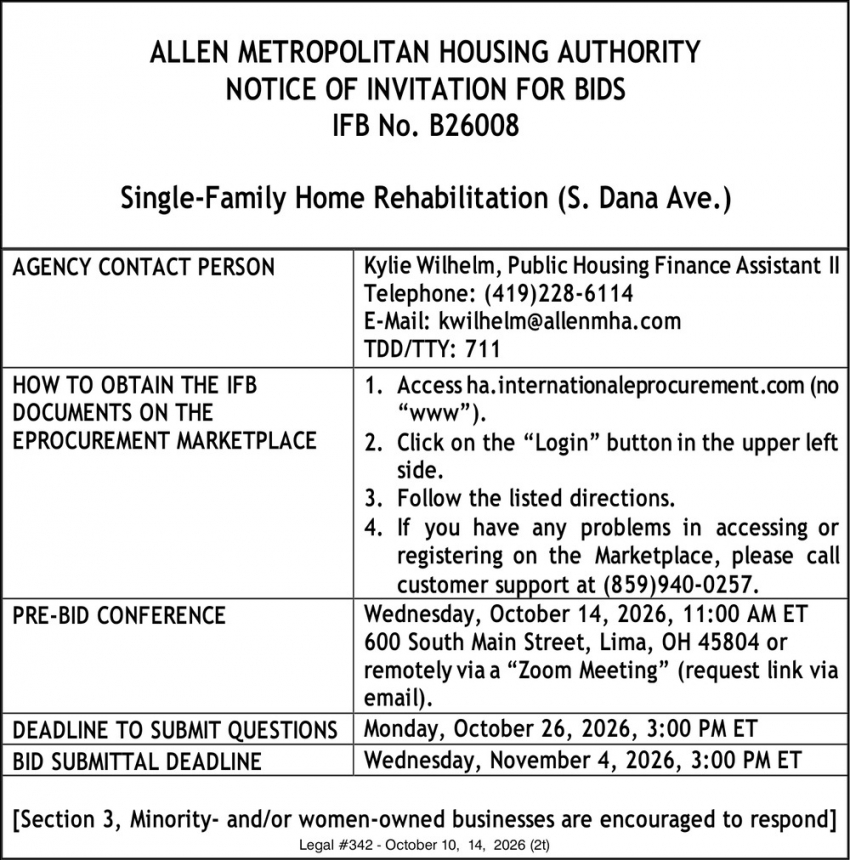 Allen Metropolitan Housing Authority