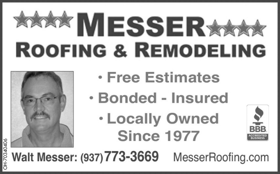 Roofing & Remodeling, Messer Roofing & Remodeling, Piqua, OH
