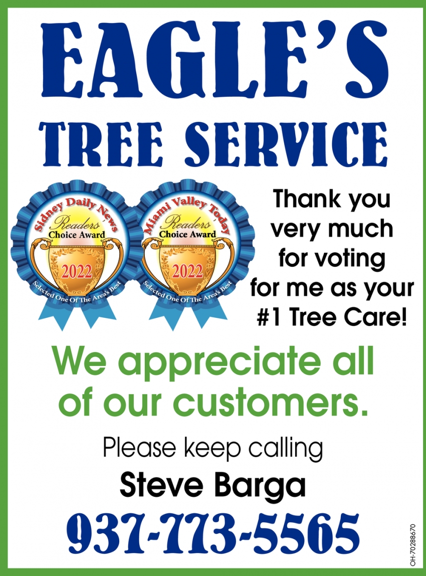 We Appreciate All of Our Customers