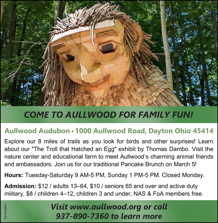 Come To Aullwood For Family Fun!