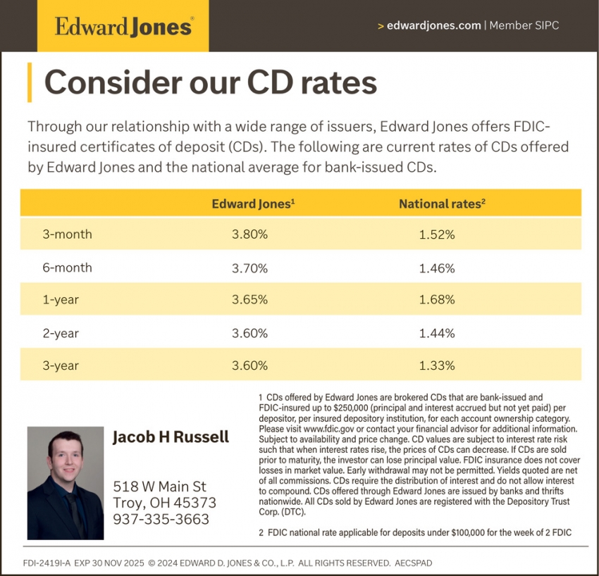 Jacob H Russell - Edward Jones