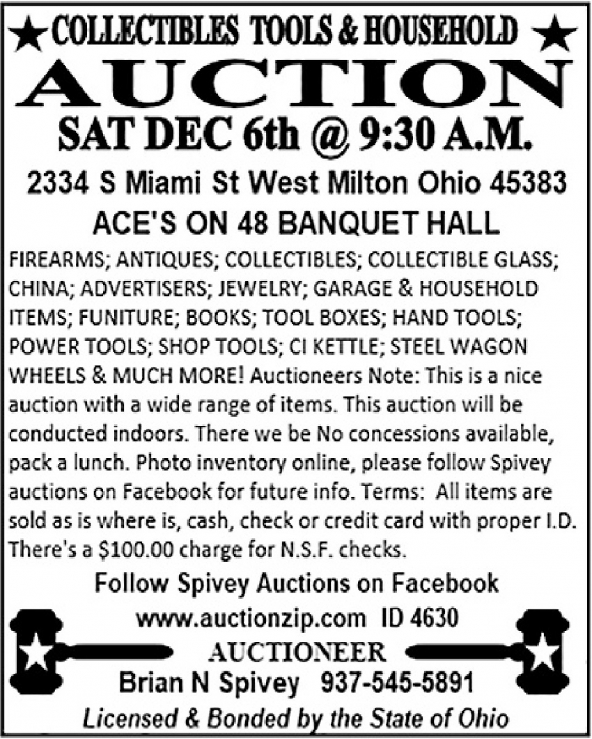 Brian N Spivey Auctioneer